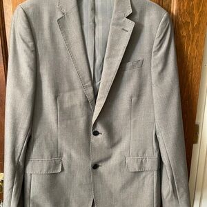 JF J.Ferrar Light Gray Sport Coat